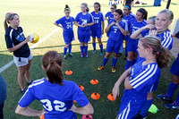 2013-9-3 WEHS JV Girls Soccer vs South Warren