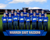 2017 Warren East Middle School Baseball Team and Individuals Photos