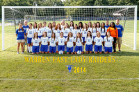 2014 WEHS Girls Soccer Team & Individual photographs