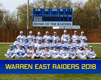 2018 Warren East Baseball Team, Individual and Class