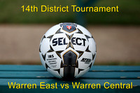 2014-10-13 WEHS Soccer vs Warren Central District Tournament